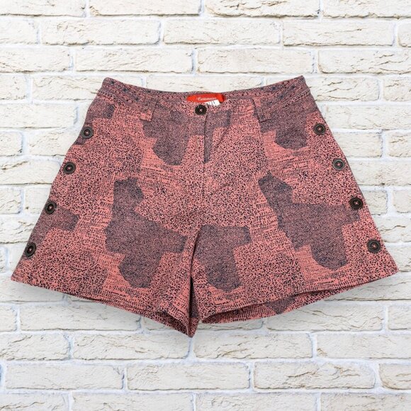 Anthropologie Cartonnier Side-Button Island Hopper Shorts Size 6 - Picture 4 of 8